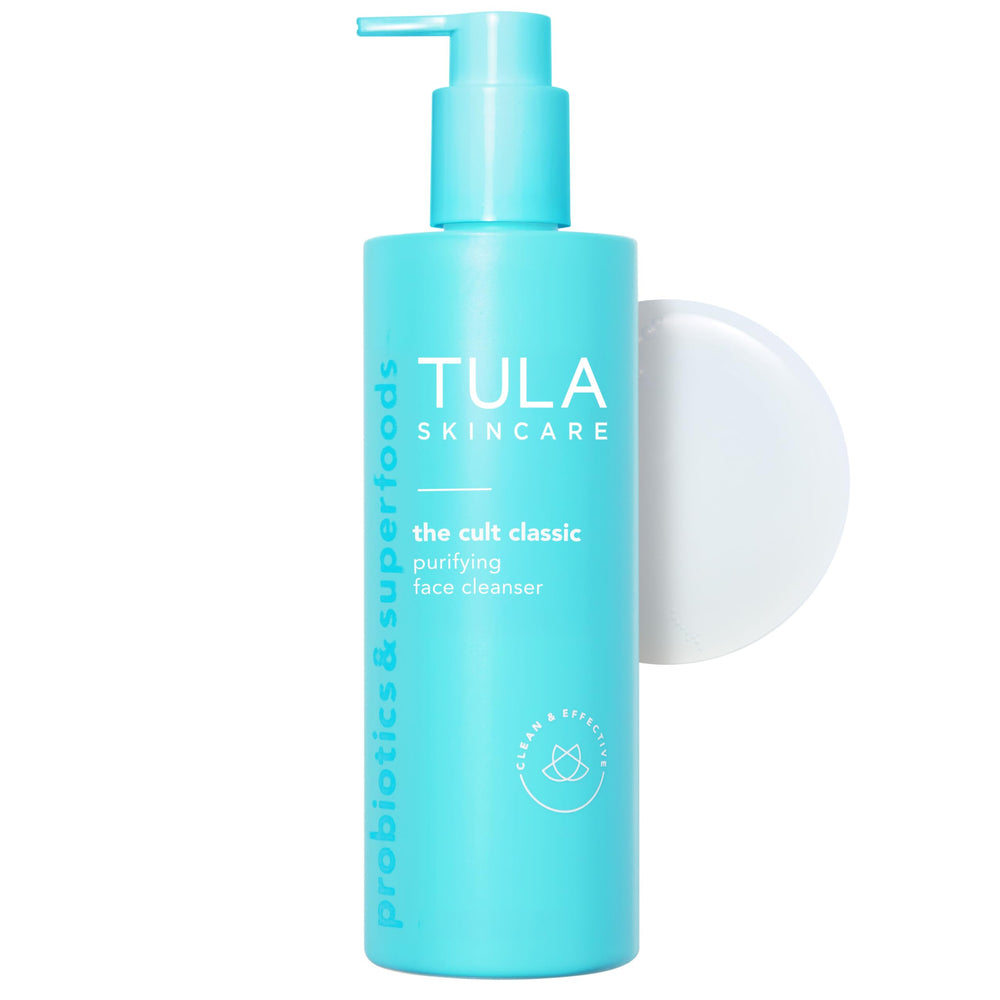 TULA front bottle showing label and jumbo size benefit