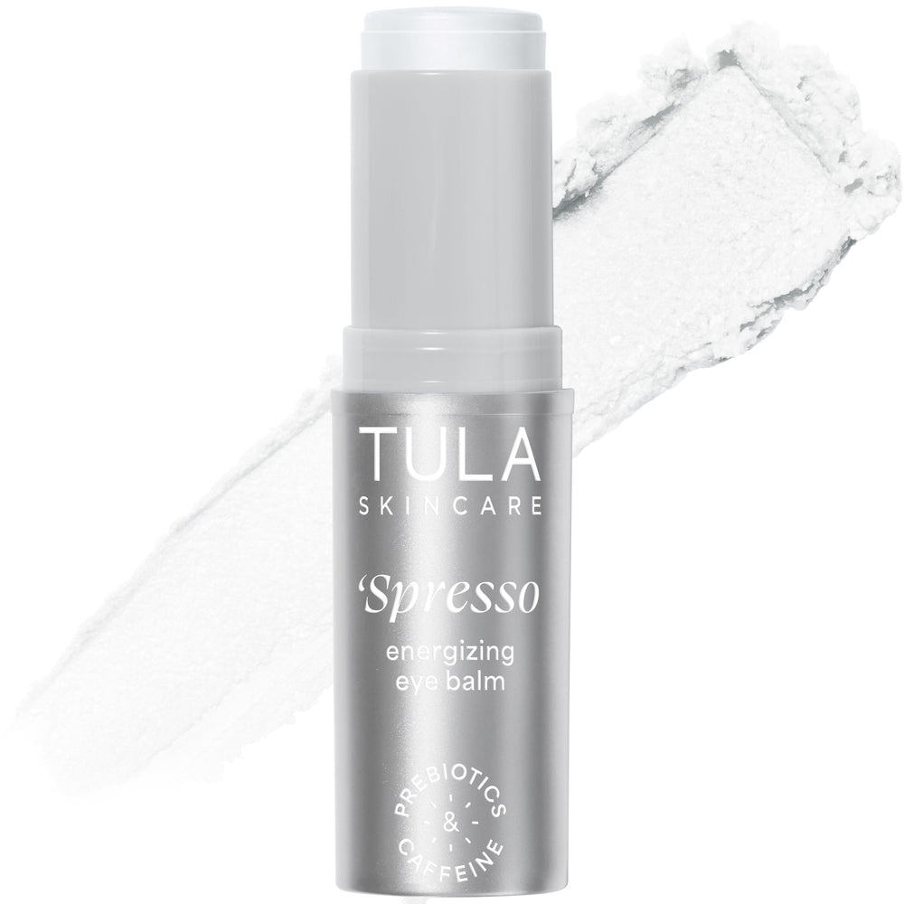 TULA Spresso Iced front packaging showing compact stick and branding, convenient for travel