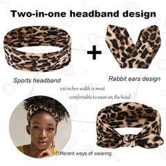 TuTive headband worn with ponytail showing secure non-slip hold during activity