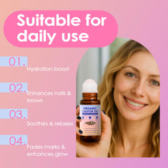 tuyapio label and ingredient list on jar highlighting organic cold-pressed benefit