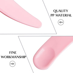 TUZAZO close-up of spatula scoop tip, smooth finish for gentle application