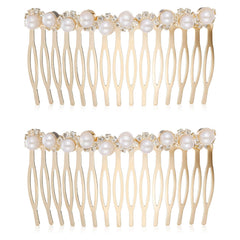 Tweruna front packaging showing two gold pearl combs and tidy presentation