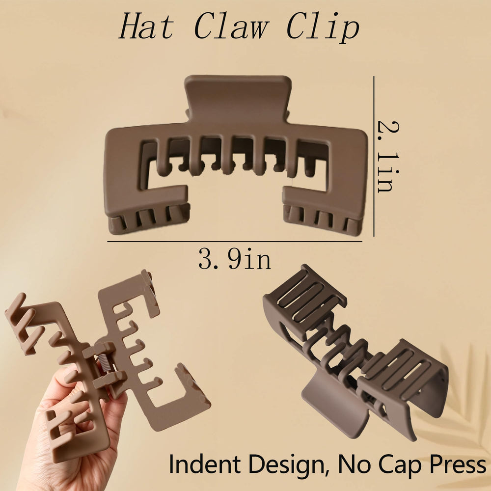 TwoHeadPig closeup of clip teeth showing hollow double-tooth grip benefit