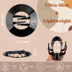Twoheadpig clip side profile thin 1cm for pressure-free leaning