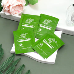 twoworld wipes inside travel kit indicating easy packing and portability