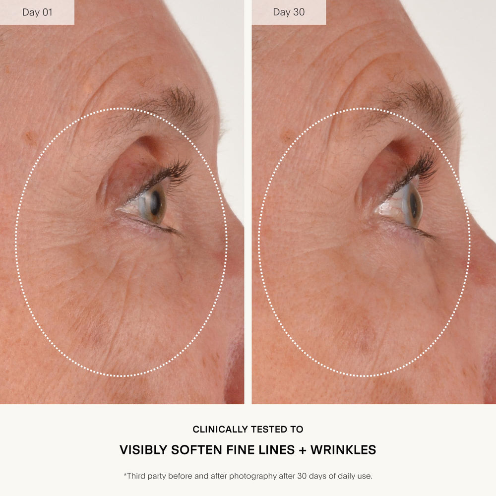 U Beauty close-up of creamy texture demonstrating lightweight hydration