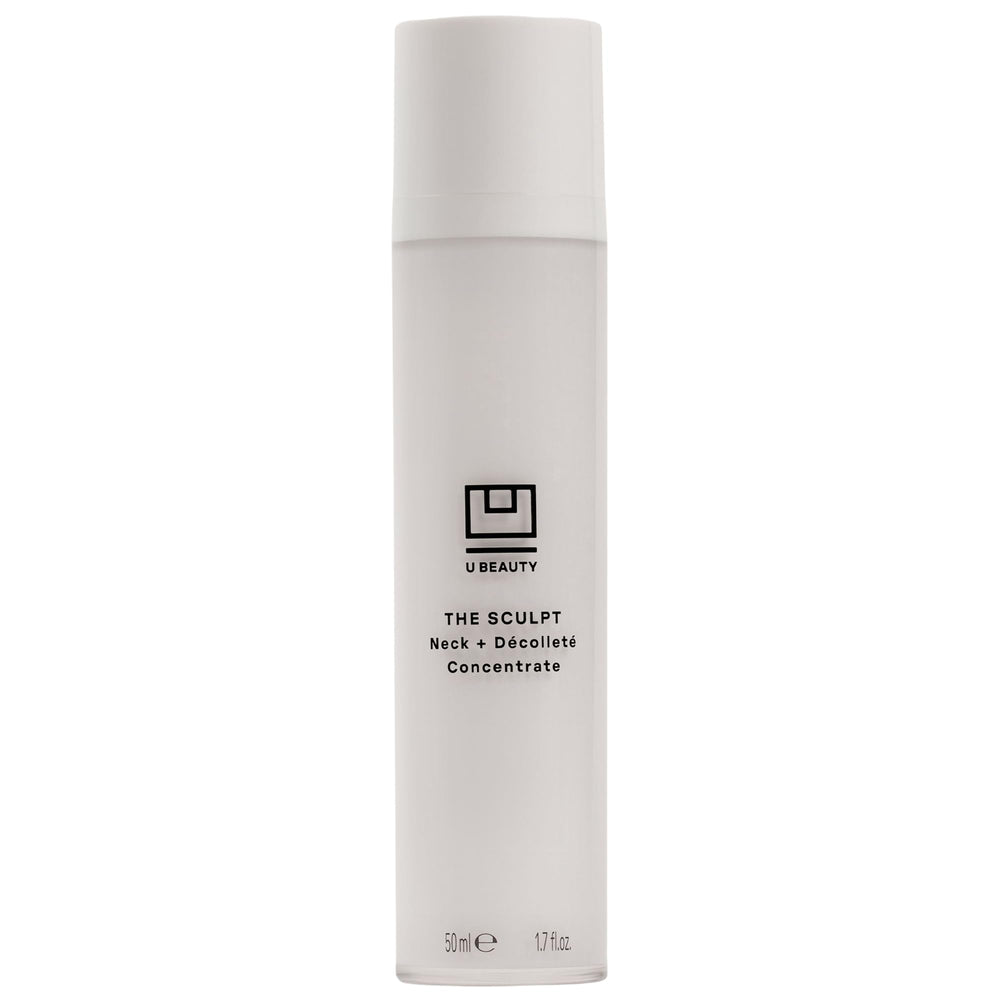 U Beauty product front packaging showing elegant bottle and label, conveys luxury