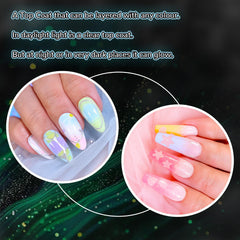 U-Shinein under LED lamp curing to lock long-lasting shine