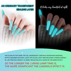 U-Shinein gel texture swatch showing smooth glossy finish benefit