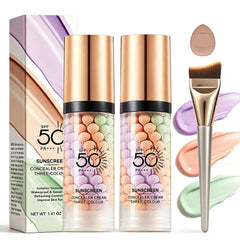UAOE spiral primer front packaging showing three-color design and SPF benefit