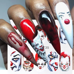 UARUOGP finished Halloween manicure styled for parties showing festive impact
