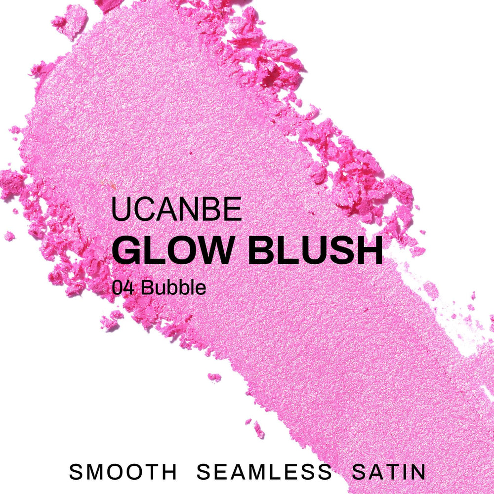 UCANBE swatch strip showing bubble shade for buildable color