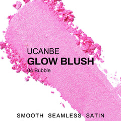 UCANBE swatch strip showing bubble shade for buildable color