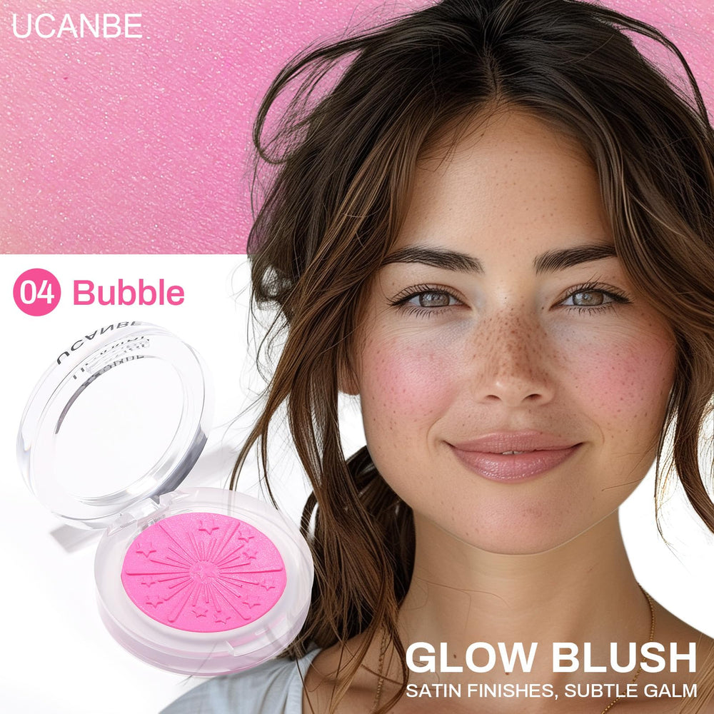 UCANBE close-up texture showing silky baked finish for smooth blend