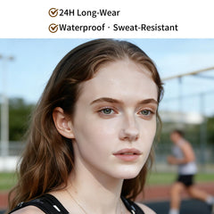 UCANBE before and after concealing a blemish showing improved coverage