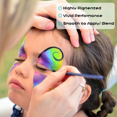 UCANBE color swatches on arm illustrating true-to-tone pigmentation benefit