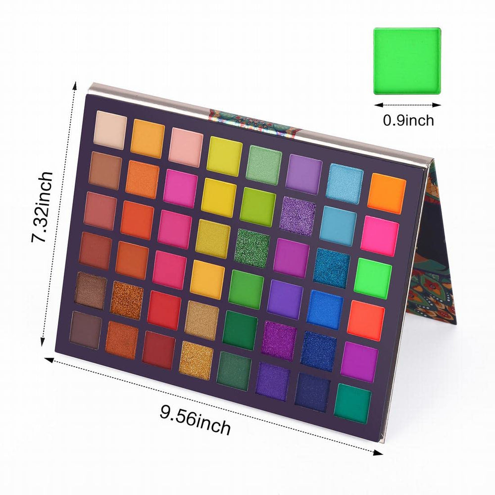 UCANBE arm swatches row displaying accurate color payoff and range of finishes