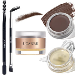 UCANBE front packaging showing complete brow kit and benefits