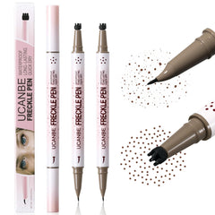 UCANBE front packaging showing two chestnut freckle pens, convenient backup