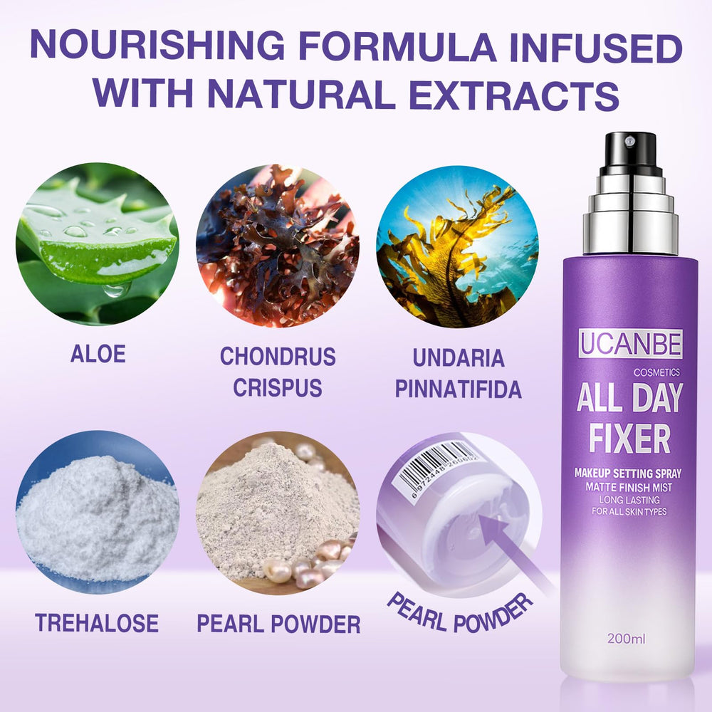 UCANBE ingredients aloe and trehalose highlighting hydration benefits