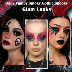 UCANBE palette used in Halloween cosplay look for dramatic results