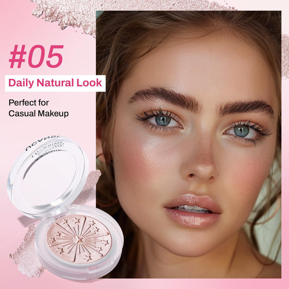 UCANBE in a makeup bag lifestyle shot showing ready-to-go glow for on-the-move routines