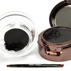 UCANBE lined eye before and after showing waterproof staying power benefit