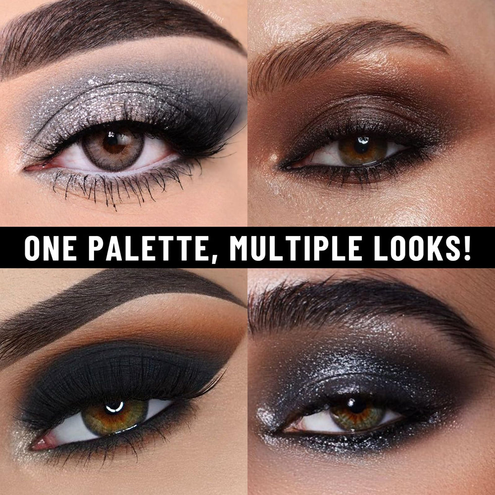UCANBE matte black pan close-up for intense crease definition