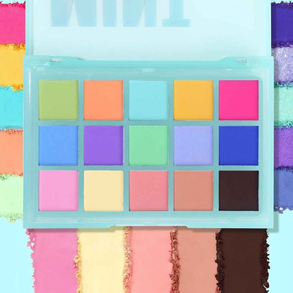 UCANBE Mint Candy texture swipe across arm showing buttery blendability and vibrant payoff