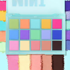 UCANBE Mint Candy texture swipe across arm showing buttery blendability and vibrant payoff