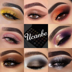 UCANBE model wearing deep smokey eye demonstrating dramatic finish