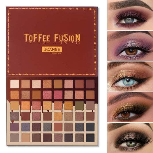 UCANBE open palette showing 48 neutral shades and easy choice