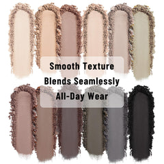 UCANBE close-up of pan texture displaying smooth, pigmented eyeshadow finish