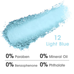 UCANBE close-up of powder texture highlighting smooth blendability benefit