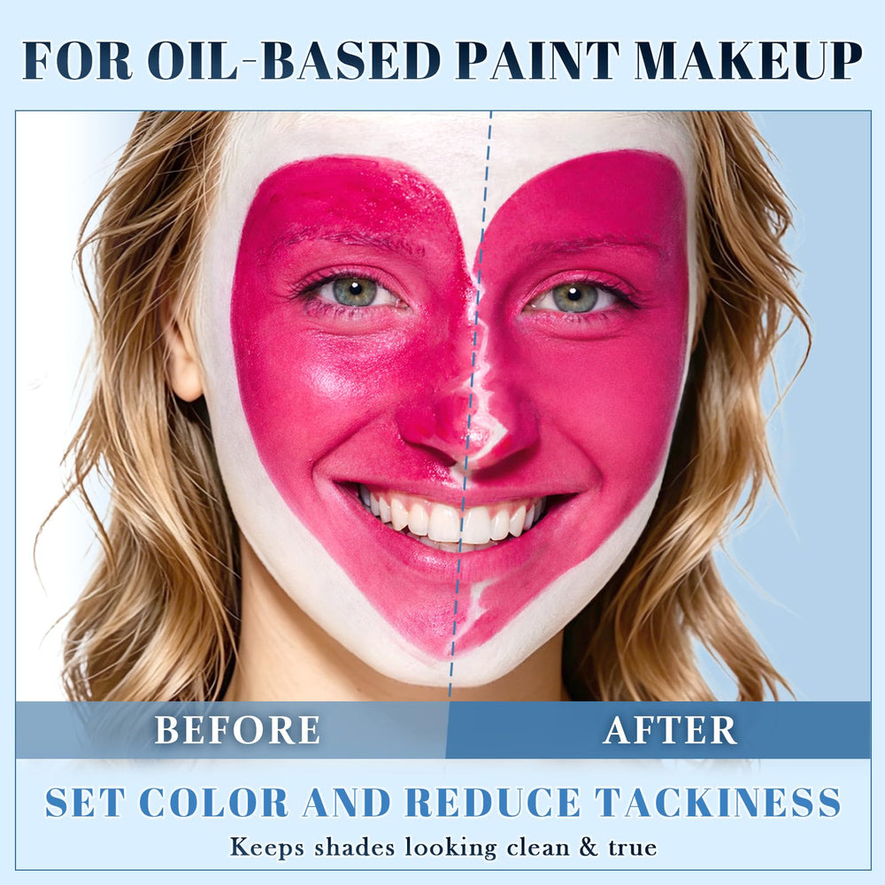 UCANBE swatch on skin, illustrating translucent mattifying effect for true-tone benefit
