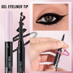 UCANBE eyeliner held in hand to show size and portability