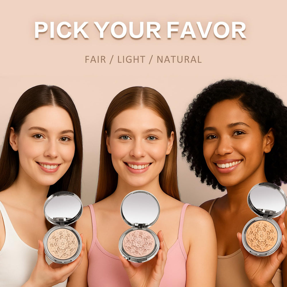 UCANBE shade swatches fair light natural showing color choices benefit