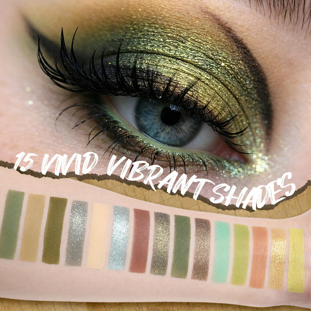 UCANBE swatches on forearm displaying true pigmentation and color payoff