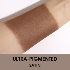 UCANBE arm swatches displaying vibrant matte, shimmer, and glitter payoff