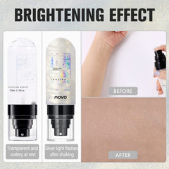UCANBEMAKEUP on-model in daylight, reveals natural dewy finish and subtle radiance