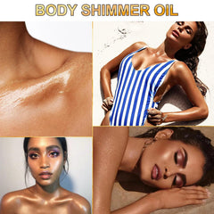 UCANBEMAKEUP lifestyle on beach illustrating waterproof, long-lasting sheen