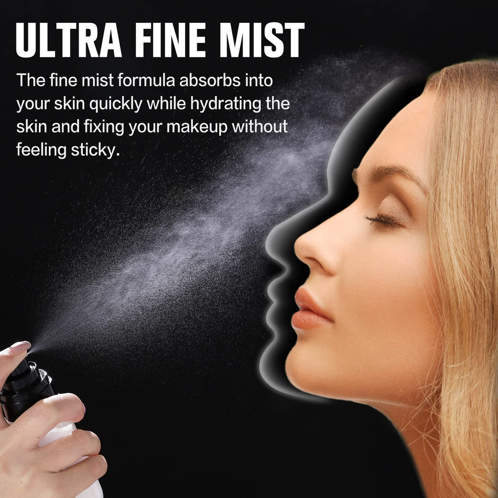UCANBEMAKEUP close-up of shimmer texture, highlights ultra-fine glitter for luminous glow
