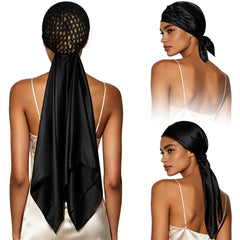 Udefineit front view of wrap cap showing sleek black design and convenience