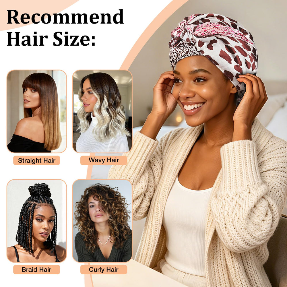 Udefineit wrap holding braided hairstyle to prevent unraveling