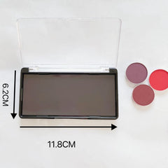 UDTIP clear lid top view showcasing see-through design for fast shade selection