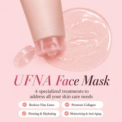 UFNA peel-off removal demonstration revealing smoother, cleaner skin