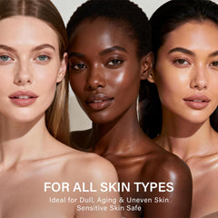ulluxe bottle on bathroom vanity, suggests daily routine and convenience benefit