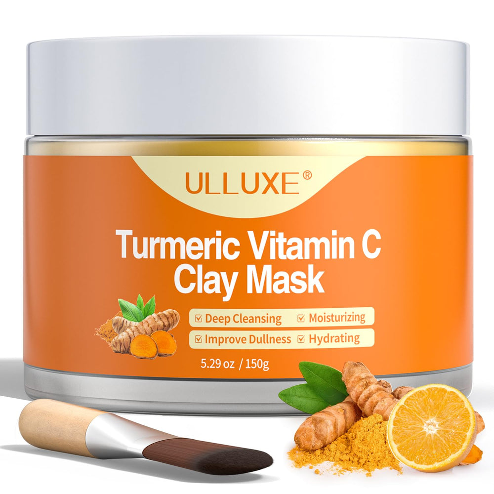 ulluxe mask in spa setting with towel suggesting relaxing routine