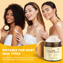 Ultrove balm on elbow showing targeted treatment for dry, cracked areas
