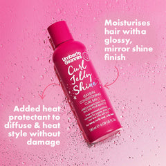 Umberto Giannini used with a diffuser showing heat-protecting styling benefit